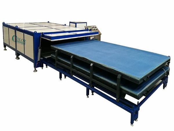 laminated glass machine with 3 layers