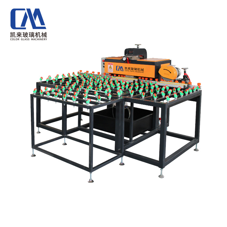 High speed glass edging machine